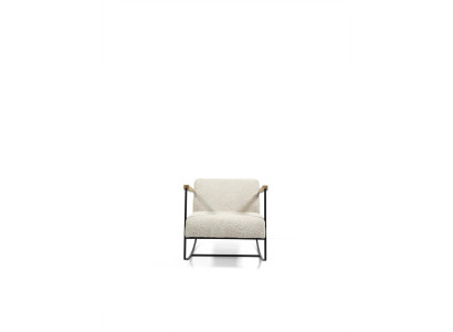 Fauteuil 1 place Tissu Rembourrage Siège nouveau Design de fauteuil de luxe Lounge